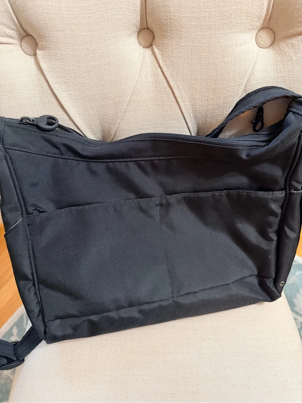 Black Crossbody Messenger Bag Pacsafe travel bag